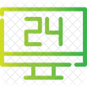 24 Hours Service  Icon