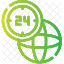 24 Hours Service  Icon