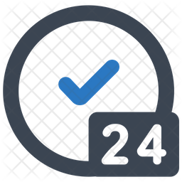 24 hours service Icon