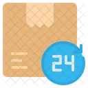 24 Hours Clock Time Icon