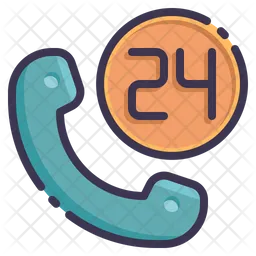 24 Hours Service  Icon