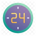 Hours Time Service Icon
