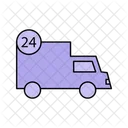 Ambulance Truck Transport Icon