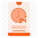 Service 24 Hours Support Icon