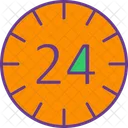 24 Hours Service  Icon