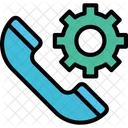 24 Hours Service Call Center Customer Support Icon