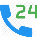 24 Hours service  Icon