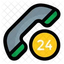 24-Hours Service  Icon