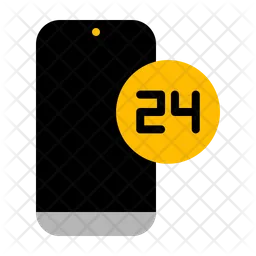 24 Hours Service  Icon