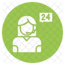 24 Hours Service  Icon