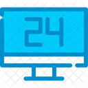 24 Hours Service  Icon