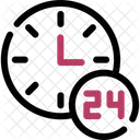 24 Hours Service  Icon