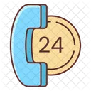 24 Hours Service  Icon