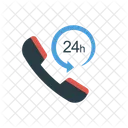 24 Hours Service  Icon