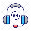 24 Hours Service  Icon