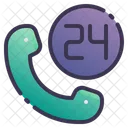 24 Hours Service  Icon