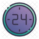 24 Hours Service  Icon