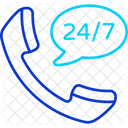 24 Hours Service  Icon