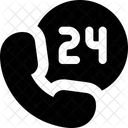 24 Hours Service  Icon