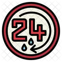 24 Hours Service  Icon