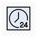 24 Hours Services  Icon
