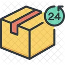 Service 24 Hours Delivery Icon