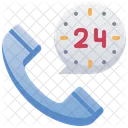 Hour Support Icon