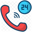 24 Hours Support  Icon