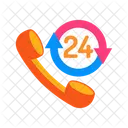 24 hours support  Icon