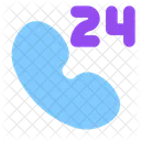 24 hours support  Icon