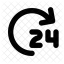 24 hours support  Icon