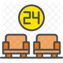 24 Hours Waiting  Icon