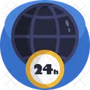 24 hr News Broadcasting  Icon
