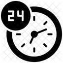 Full Service 24 Hours Customer Service Icon