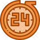 24시간 영업  아이콘