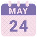 May Calendar Date Icon