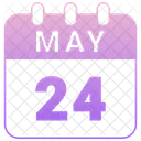 May Calendar Date Icon