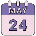 May Calendar Date Icon