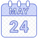 May Calendar Date Icon