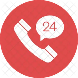 24 Service  Icon