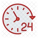 24 Service  Icon