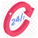 24 soporte  Icono