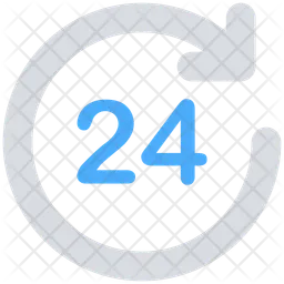 24 Stunden  Symbol