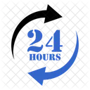 24 Stunden  Symbol