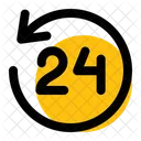 24 Stunden  Symbol