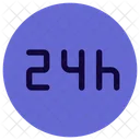 24 Stunden  Symbol