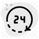 24 Stunden  Symbol