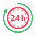 24 Stunden  Symbol