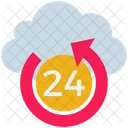 24 Stunden Service  Symbol