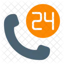 24 Stunden Service  Symbol